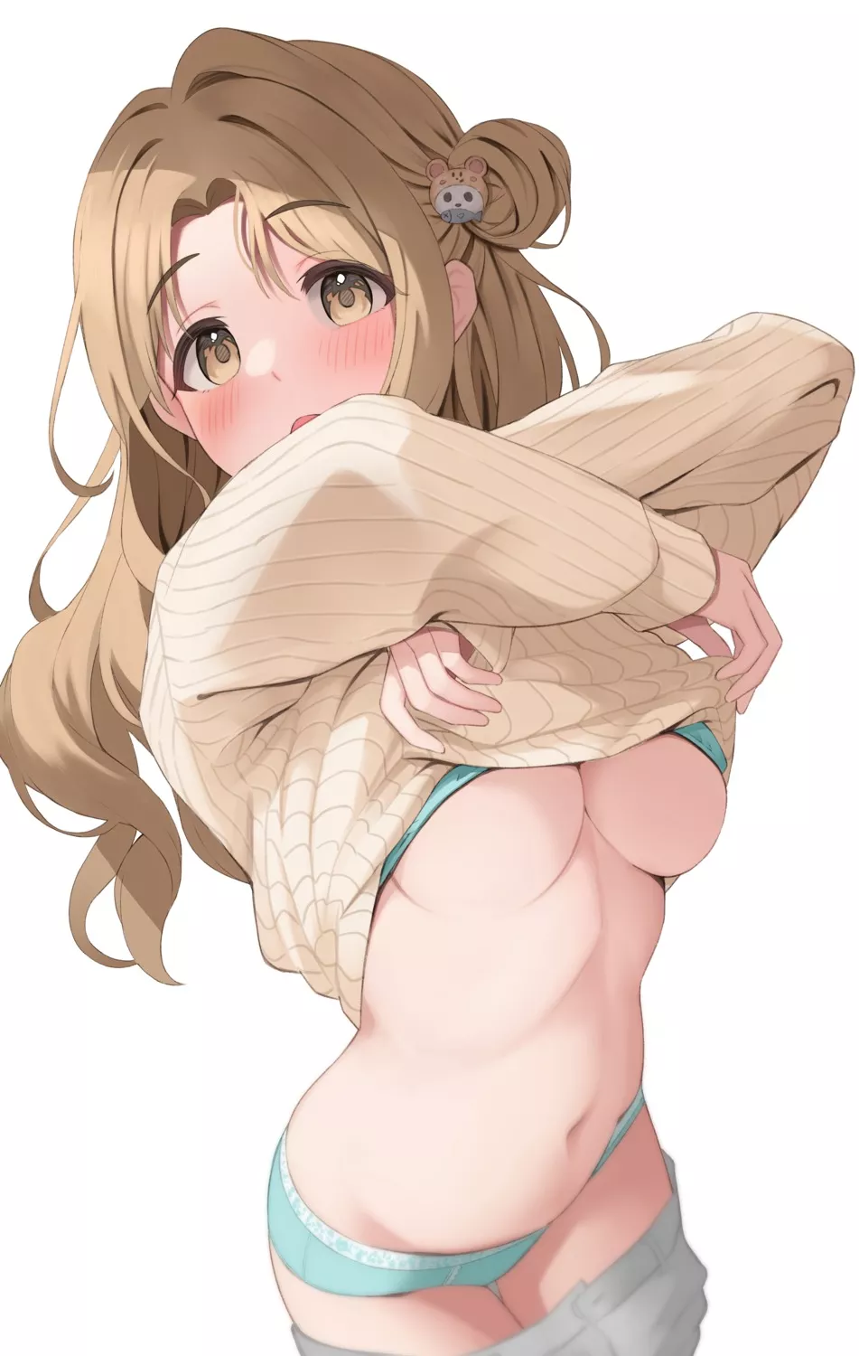 Starts undressing posted by RainDMask