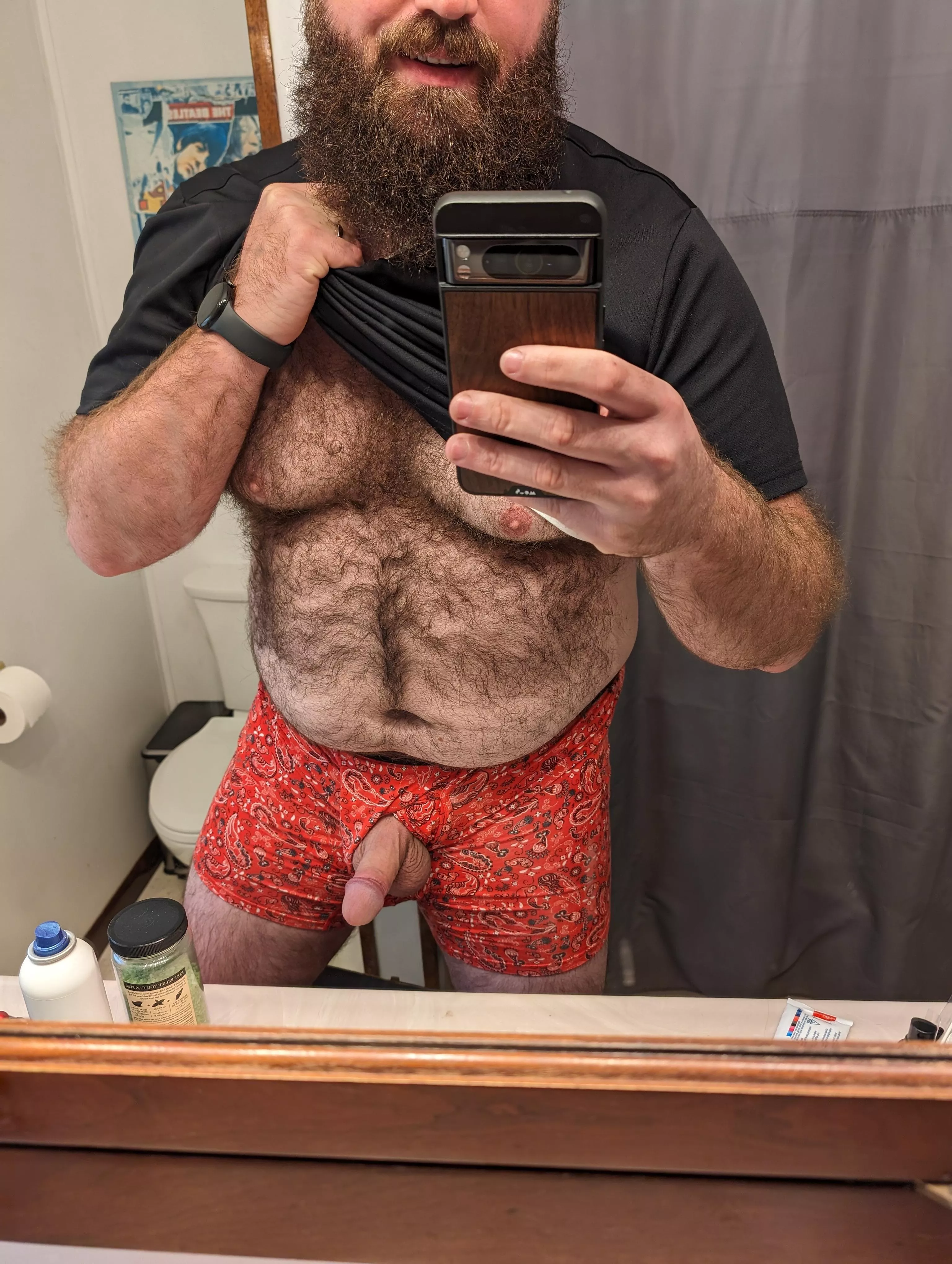 When you have to go into the office but you'd much rather be home with your dick out. 😏😈🍆 posted by BeardedAnonnn