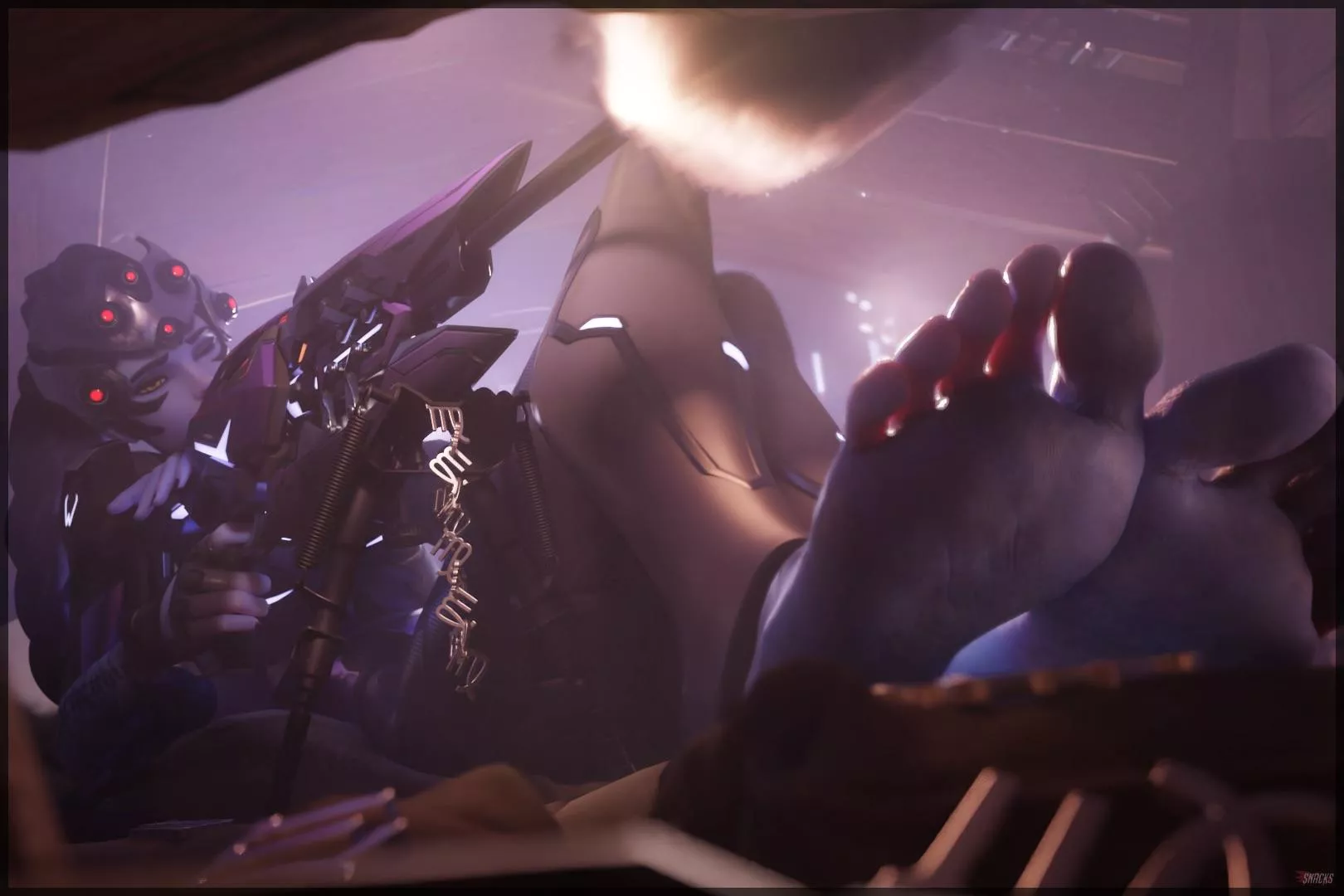 Widowmaker [Overwatch] (Snacks) posted by Bchmex