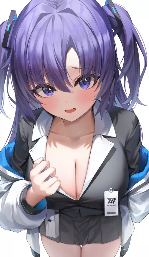 Yuuka showing it little by xSaviour_N