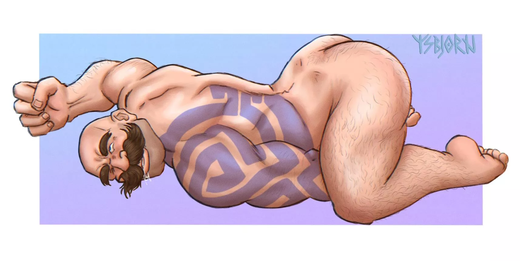 Braum’s ass by me (ysbjorn07 on tumblr, twitter, instagram, patreon) posted by Ysbjorn07