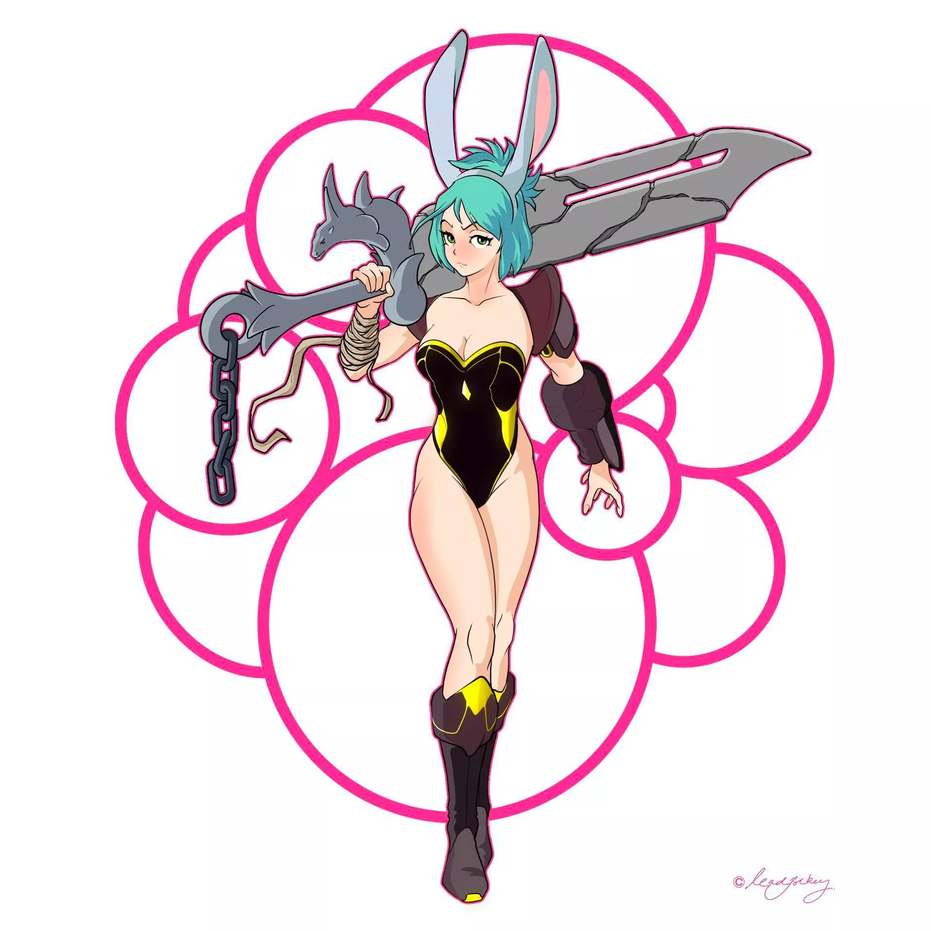 Bunnywarrior Chan posted by Leadjockey