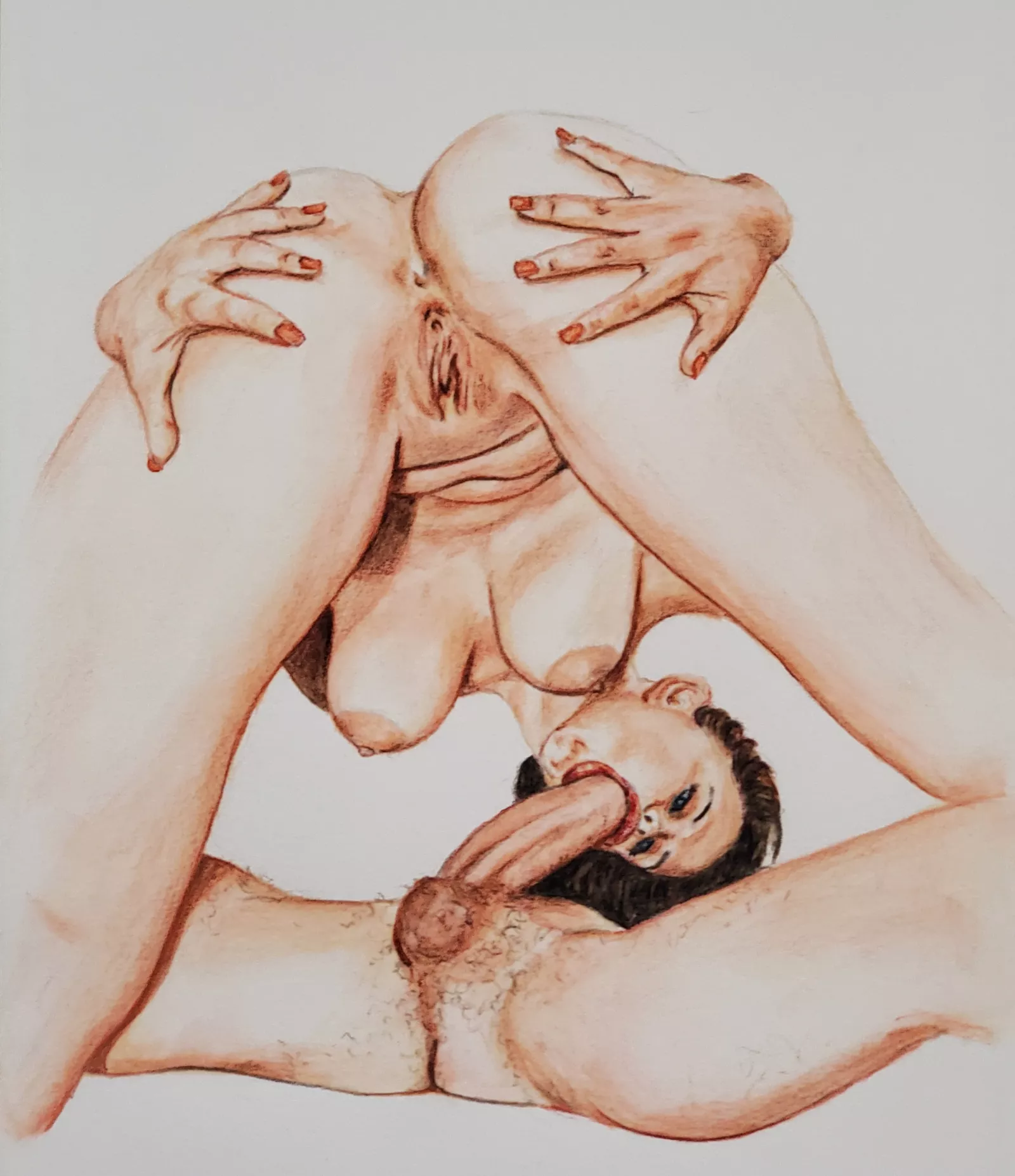 Chowing Down by Jimmy posted by Jimmys_Paintings