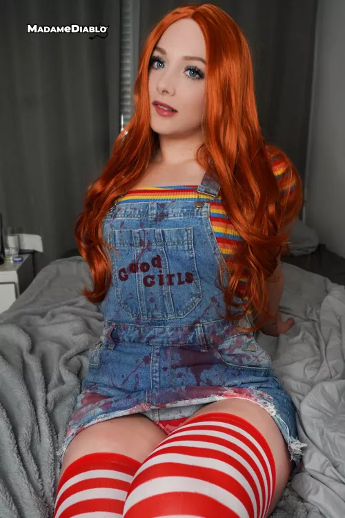 Chucky closet cosplay by me by MadameDiabloo