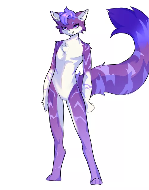 Commission done for tuna! (art by me!) by Axuriuink