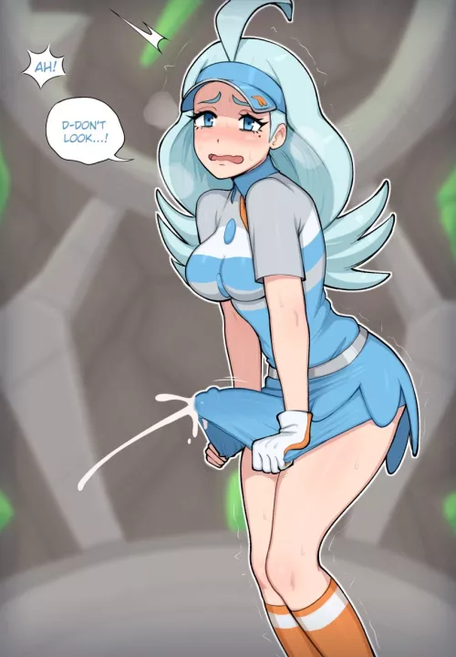 Cuming Through Her Dress by HoleHouseGame