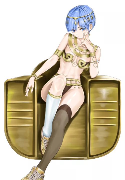 Gold Thighs [Original] by ArmorXIII