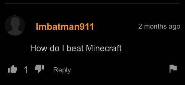 He needs to know now posted by LordHelmet22