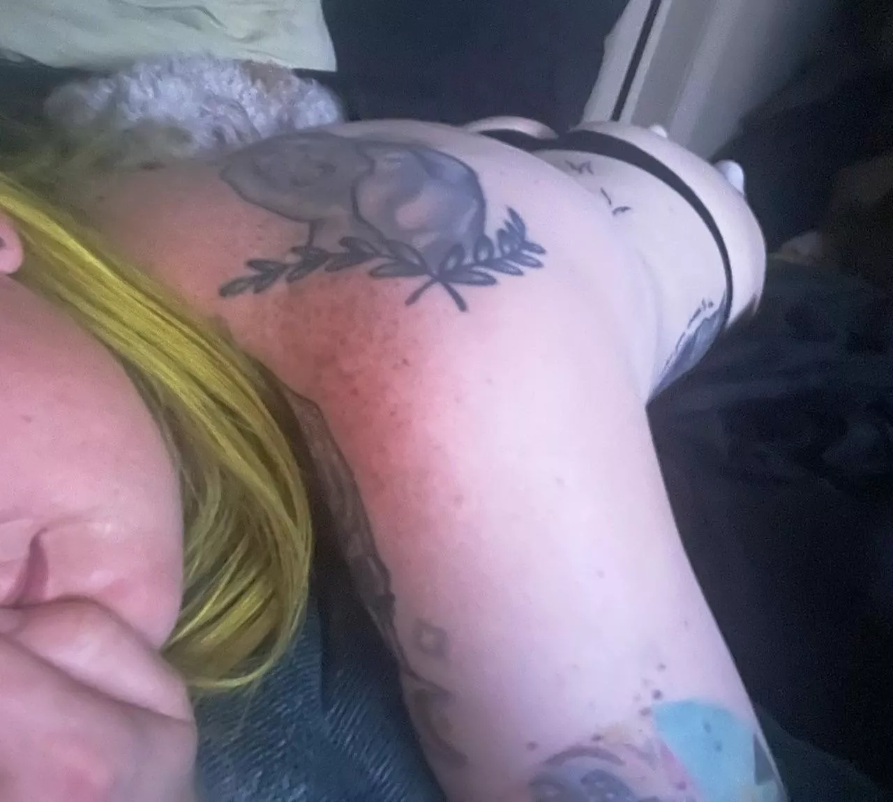 If you were my roommate…what you do if you found me like this 😇 posted by Baylee916