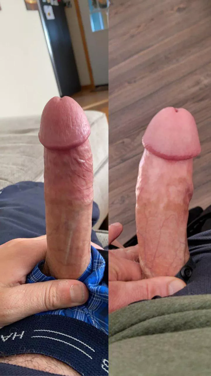Left or right posted by Confident_Break_2952