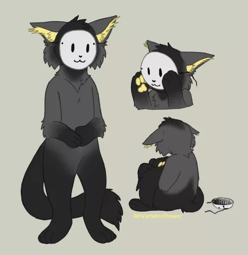 Masking - Art by MVF (me) by VampireFlowerArts