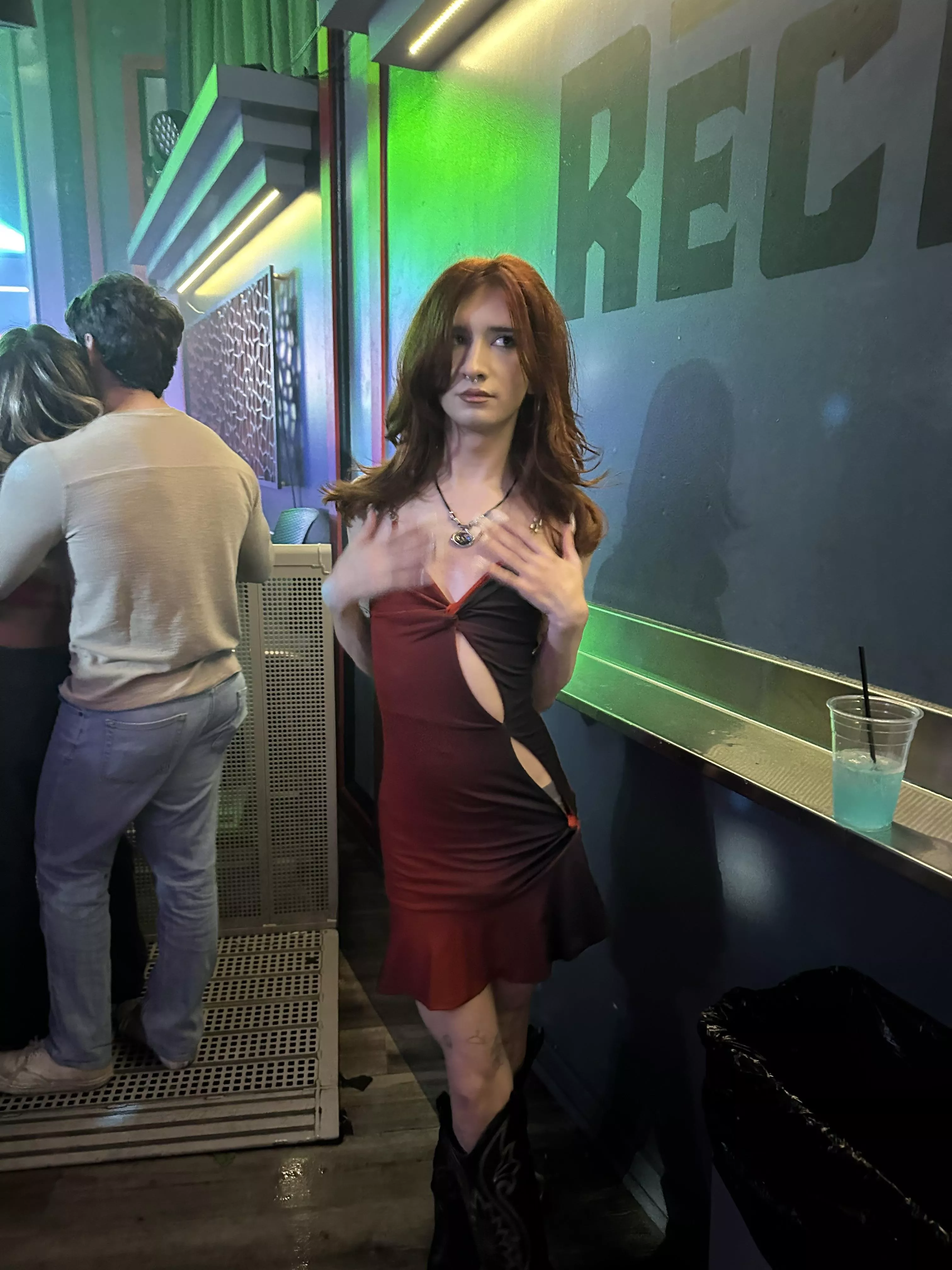 me at the club a few days ago 😜 would u have bought me a drink? posted by Ch3rryDarl1n