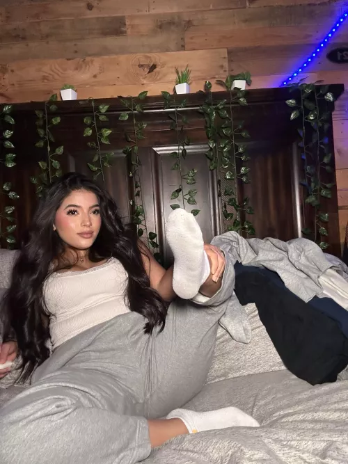 me in white socks > hot by Both-Weather4435