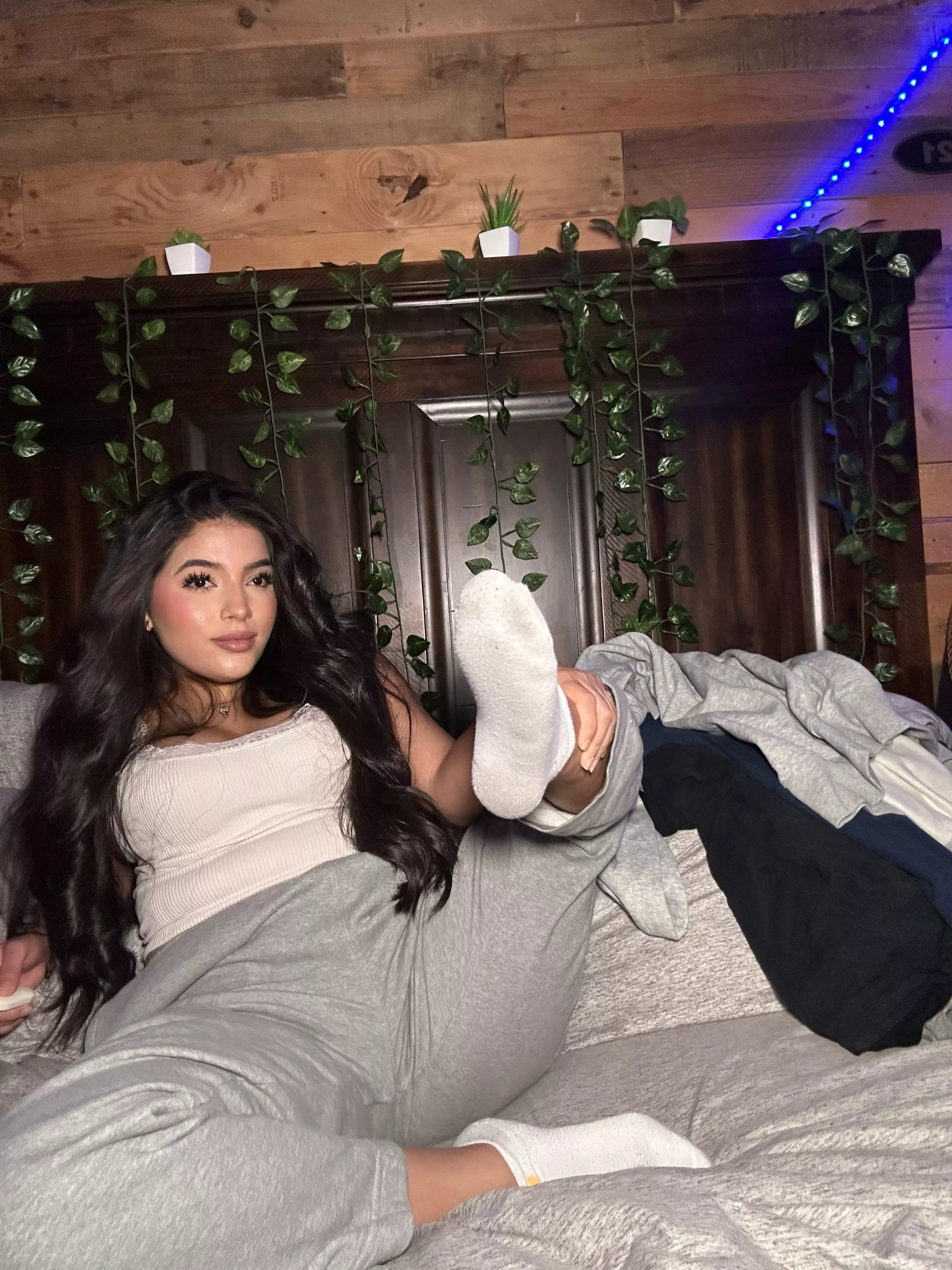 me in white socks > hot posted by Both-Weather4435