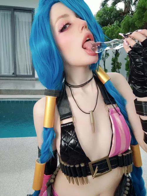 My Jinx cosplay (Aldorachan) by aldorachan