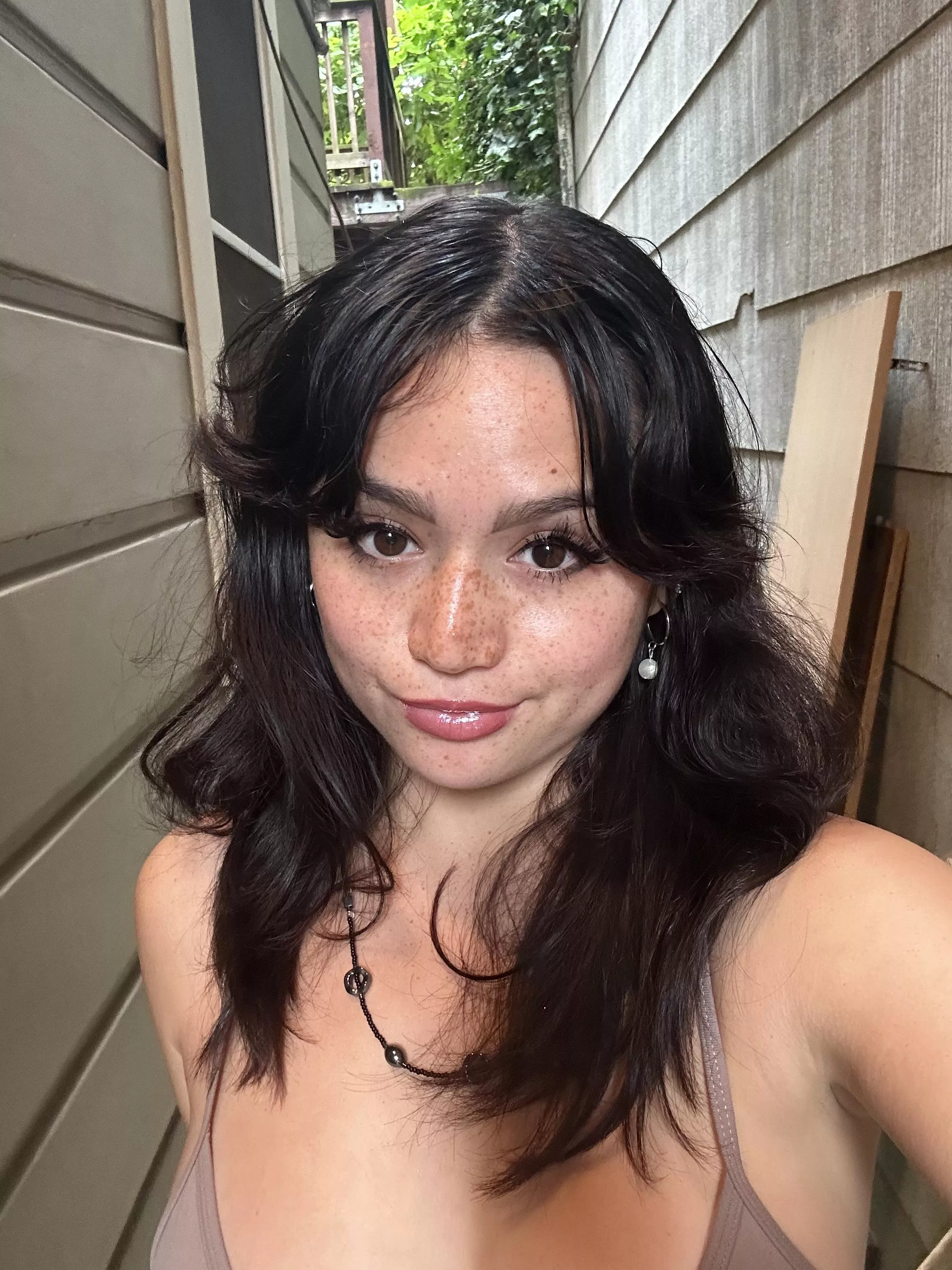 No make up, just my natural freckles posted by NumerousMutation