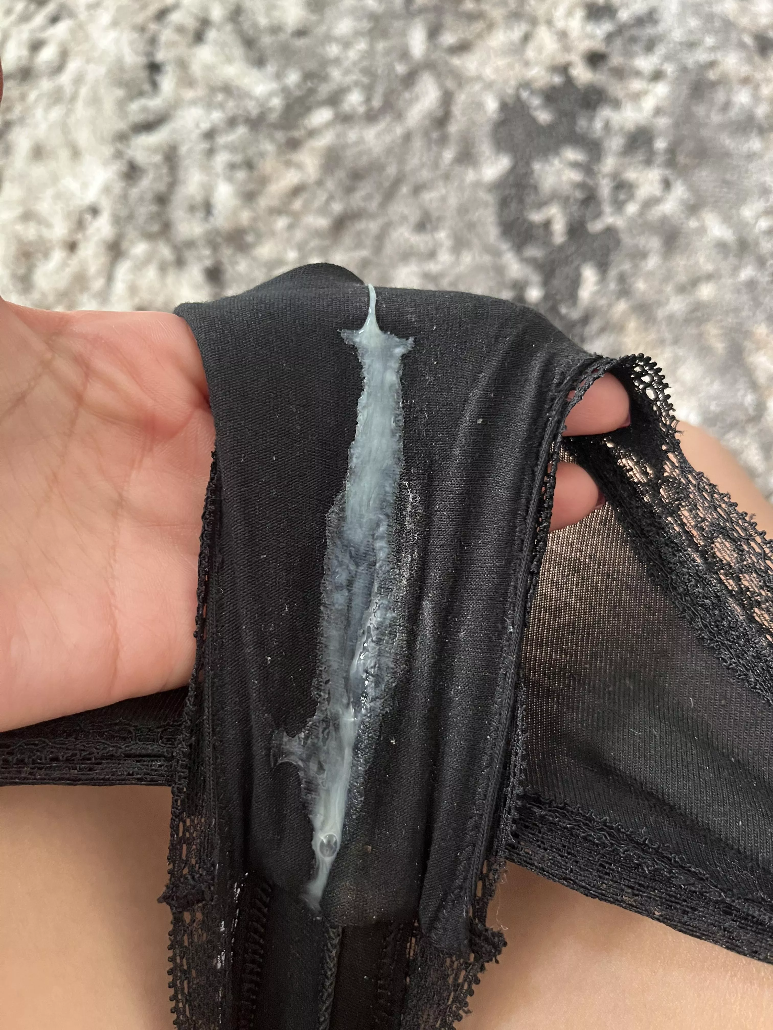 Now that I’m starting to slow down with breastfeeding, I’m going back to my really wet self. (Those that know me know I stopped posting for a while because breastfeeding did not allow me to be this wet) This was after a home core workout. posted by Ashleyybeee