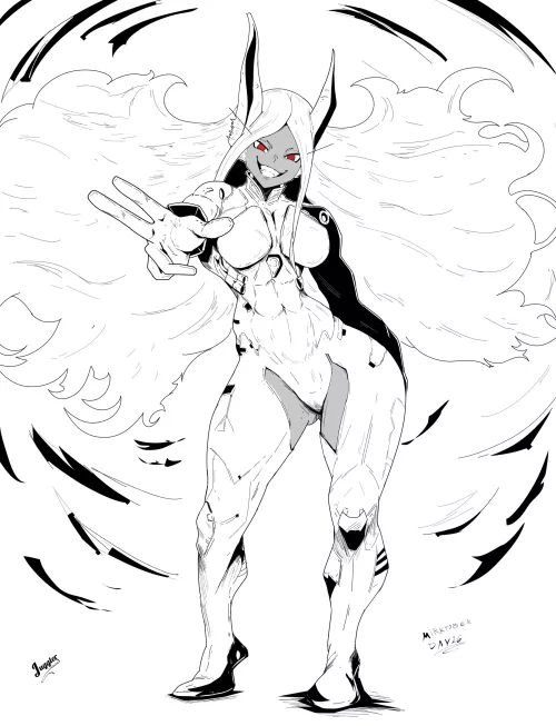 Rumi Usagiyama (@Sun_Juggler) [My Hero Academia] by TheTMoneyMan