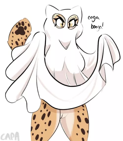 Spooky kitty [F] (CapaocuIta) by JaketheFURRYBOIOwO