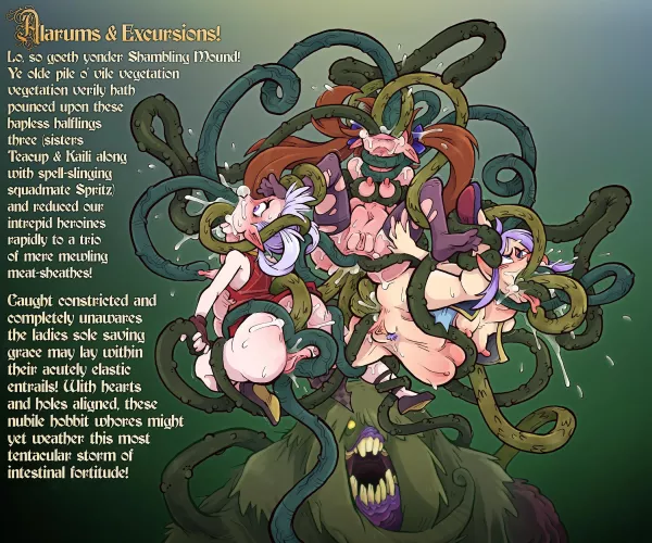 Three Halflings turned into the insatiable beasts fuck toys (Sparrow) by LivingVein