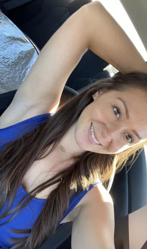 Took a selfie and realized it would fit perfectly here. by Persuasive_Pussy