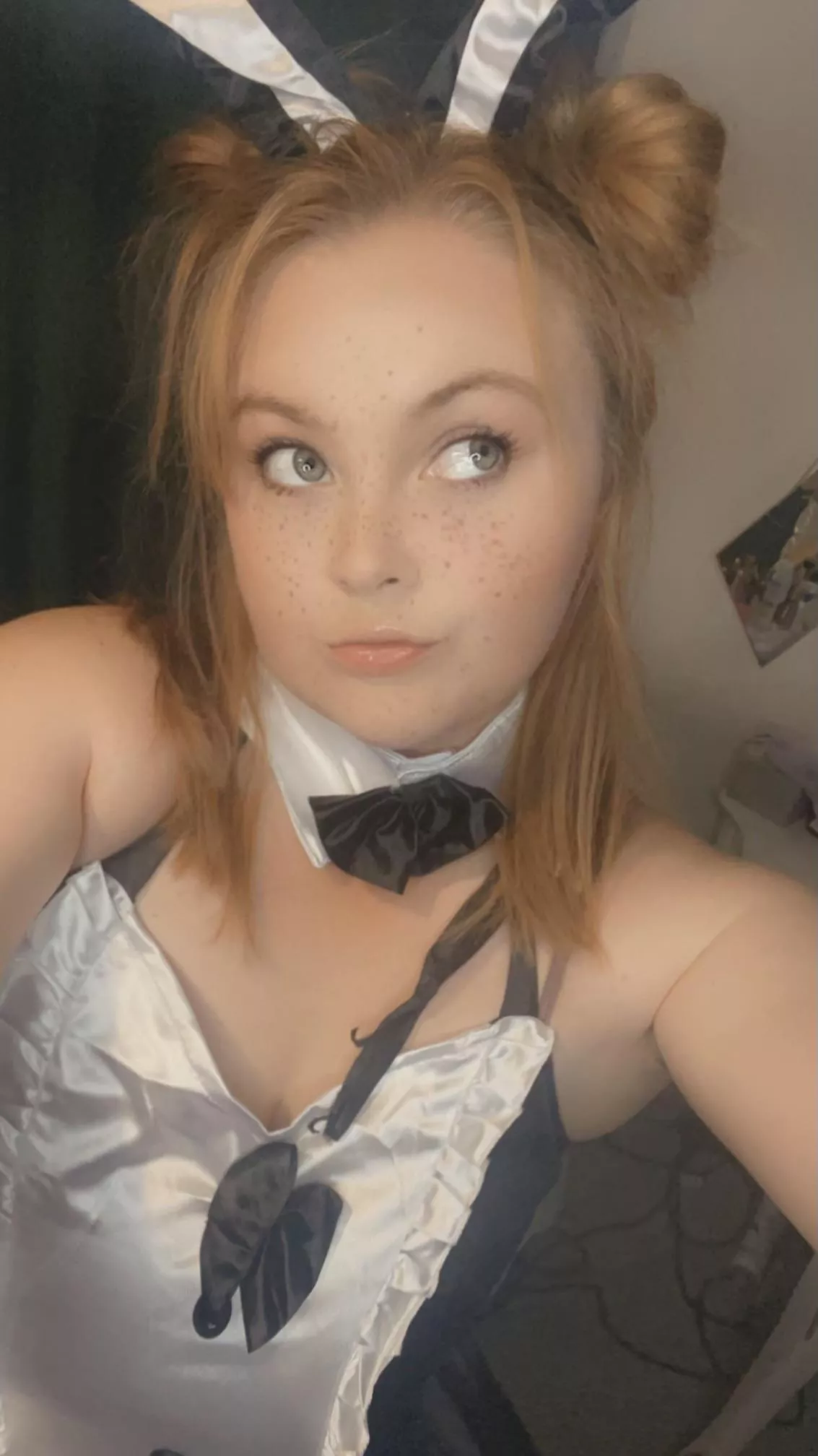 Trying on different Halloween costumes to see which one is best for this year posted by EeveeGracex
