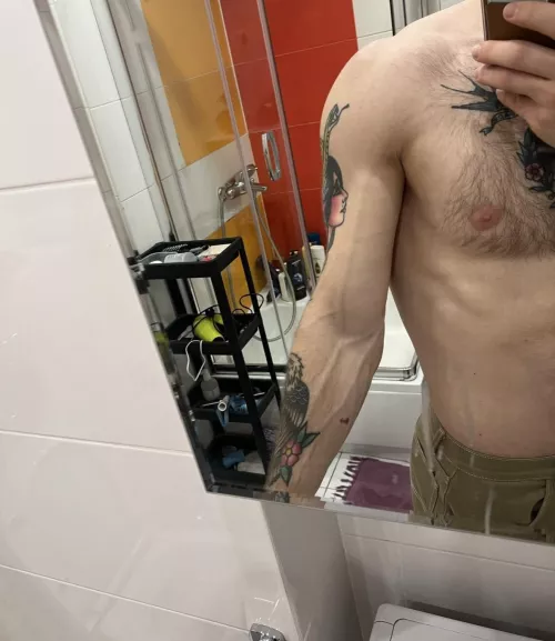 Veiny&hairy by AlphaJake23