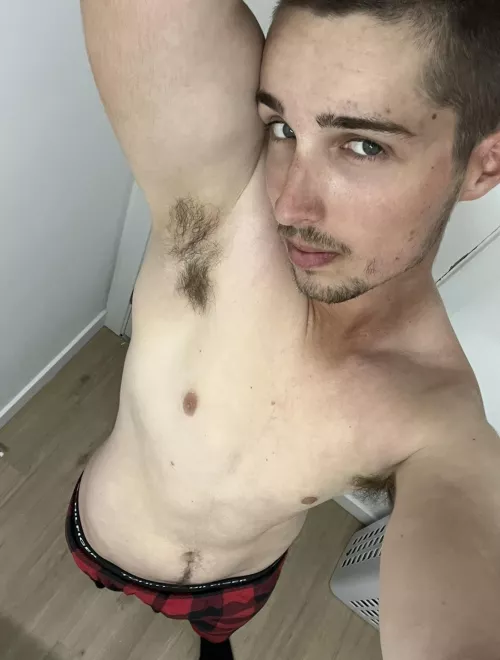 Want to sniff my musky pits? by sadboycad