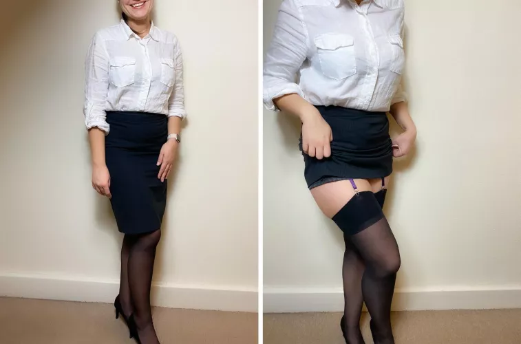 You never know what’s under that innocent looking skirt by Sarah_is_kinky