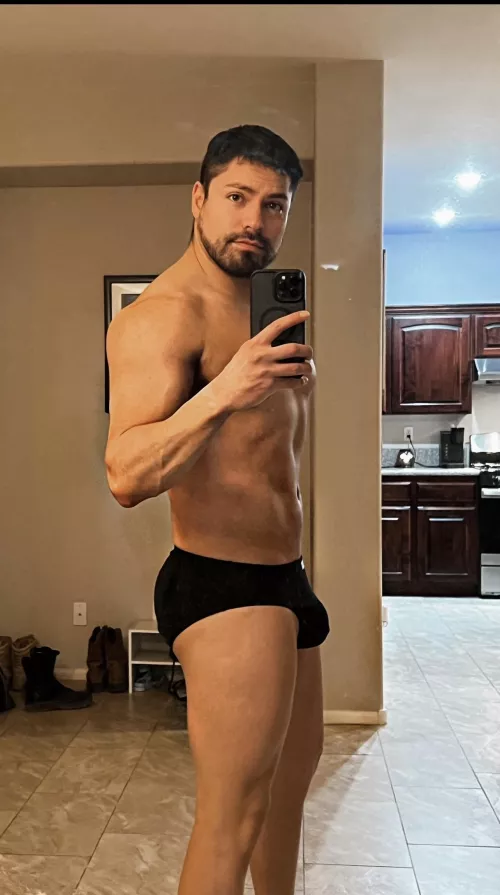 Acceptable to walk around like this if we were roommates? by Affectionate-Team108