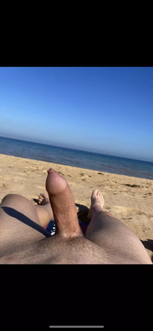 Anyone wanna join me on the beach? by Nudistneighbour123