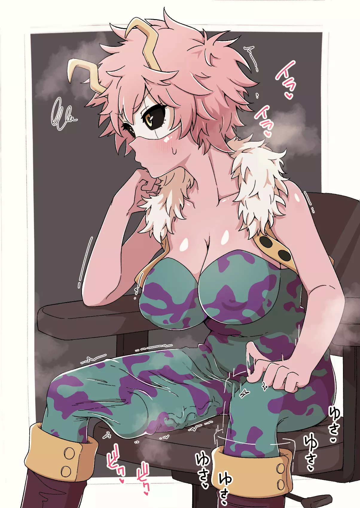 Ashido-chan who wants to go home and masturbate quickly (Artist:Hidane) posted by White-Whiskey