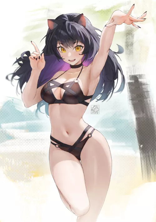Blake Belladonna Swimsuit (@hymin_art) by MonkApprehensive4624