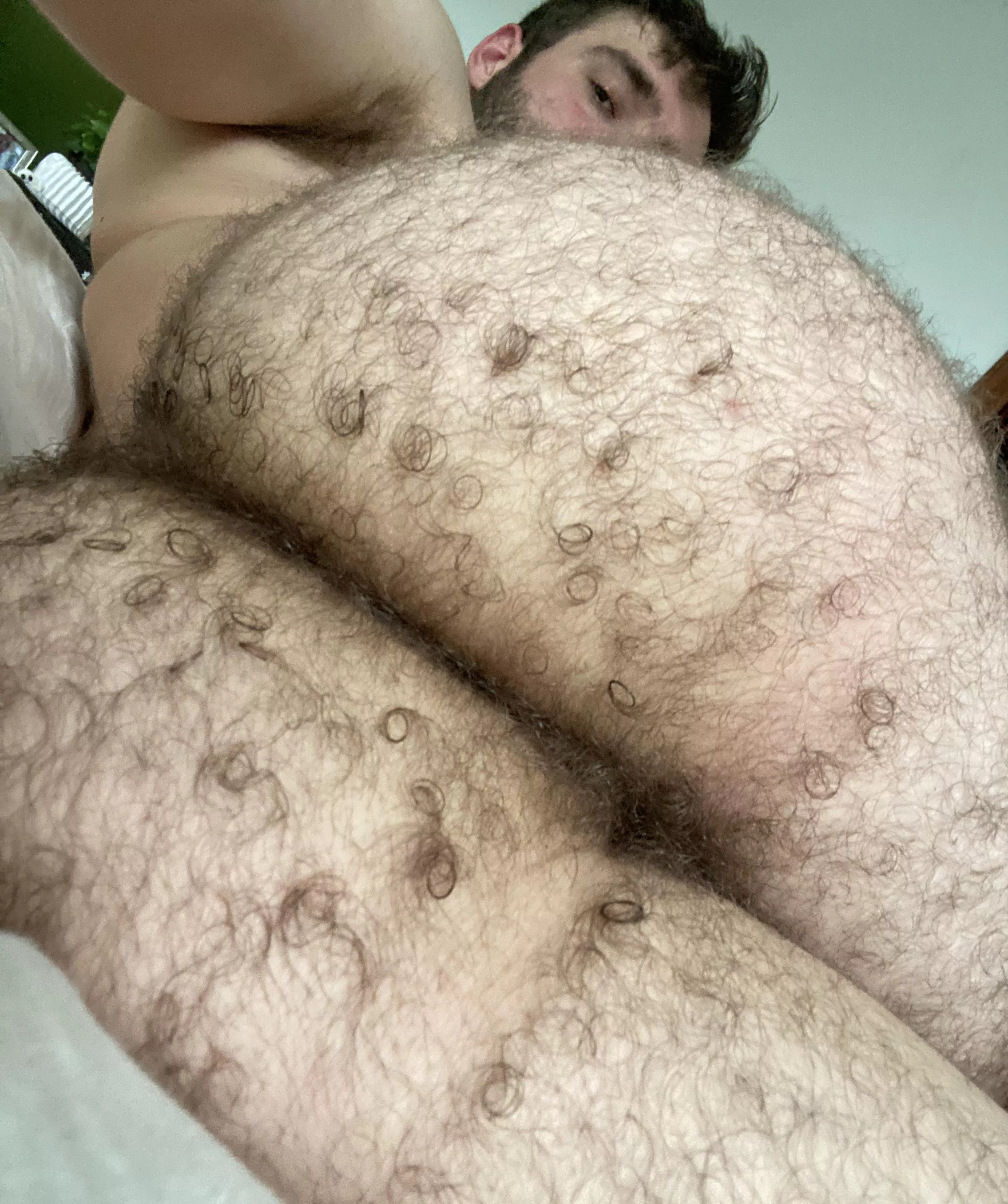 Curly ass hair posted by HumbleFix7056