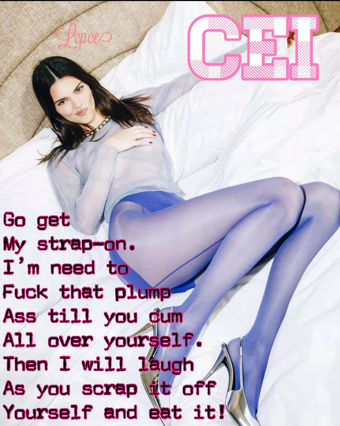 Go get it posted by capricecaptions