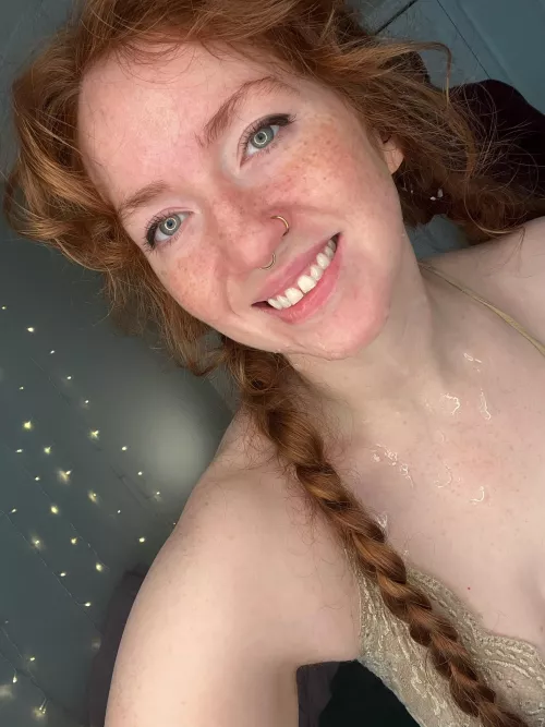 He missed my face but it’s still exhilarating having cum on me by gidgegidge