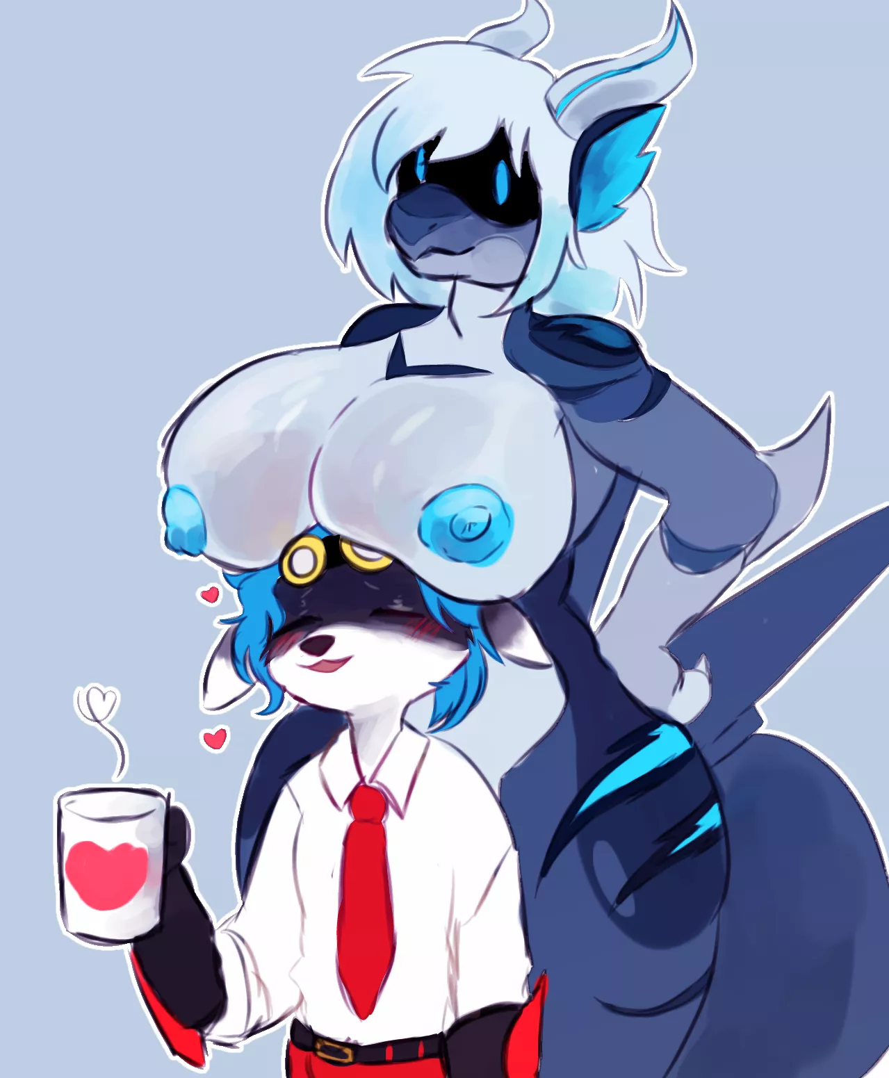 [MF] Starting the day off with some warm milk (Art by me) posted by sonofan_oficial