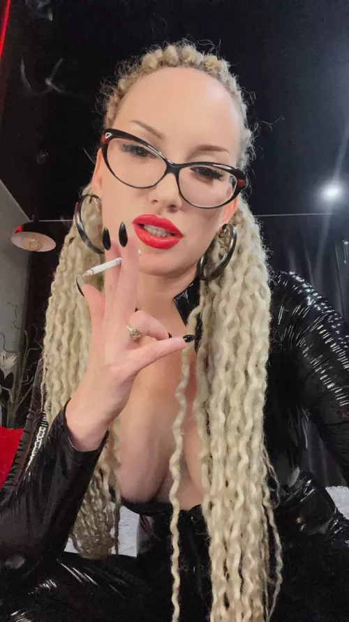 Morning starts with a cigarette by BadAssBitchVIP