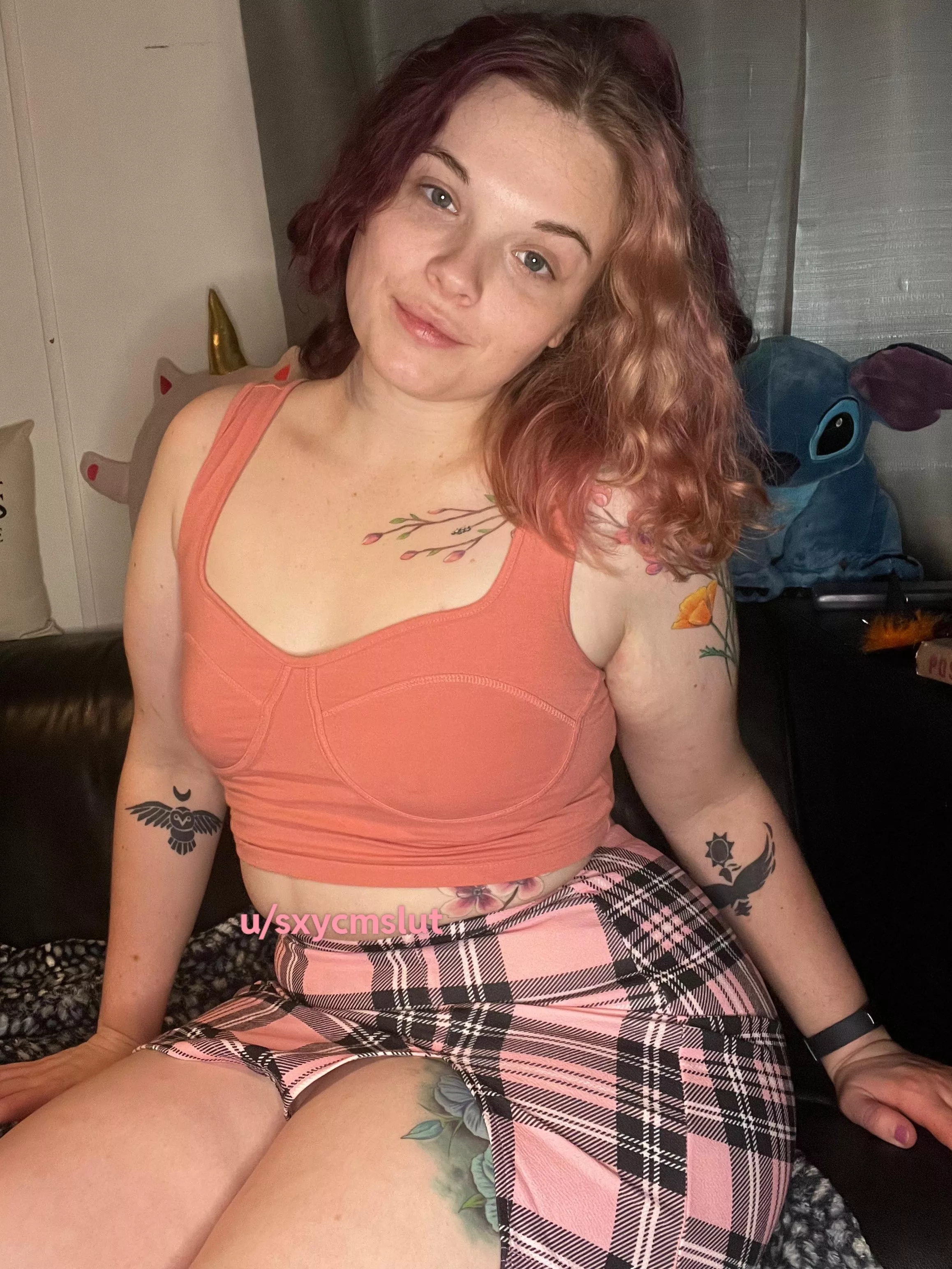 My skirt rides up a bit high when I sit posted by sxycmslut