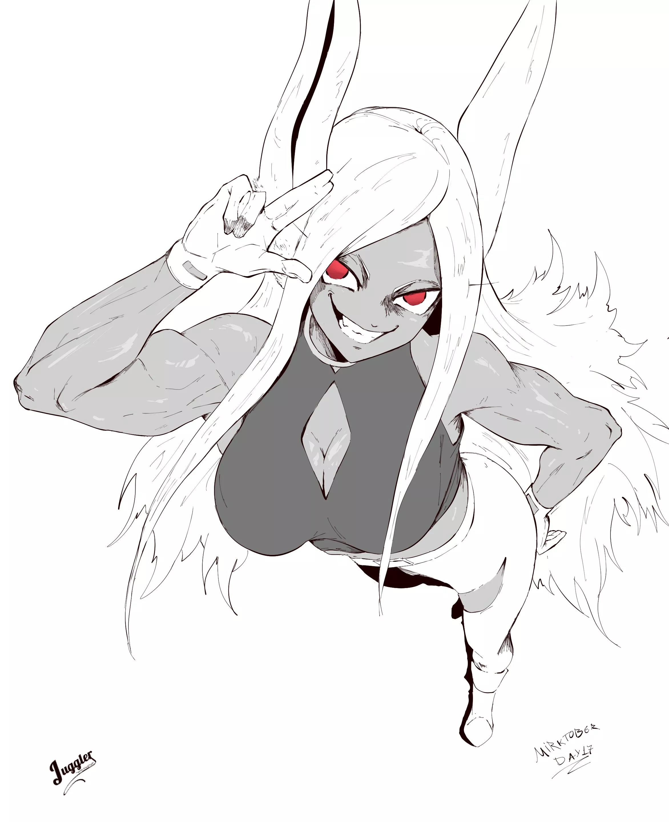 Rumi Usagiyama (@Sun_Juggler) [My Hero Academia] posted by TheTMoneyMan