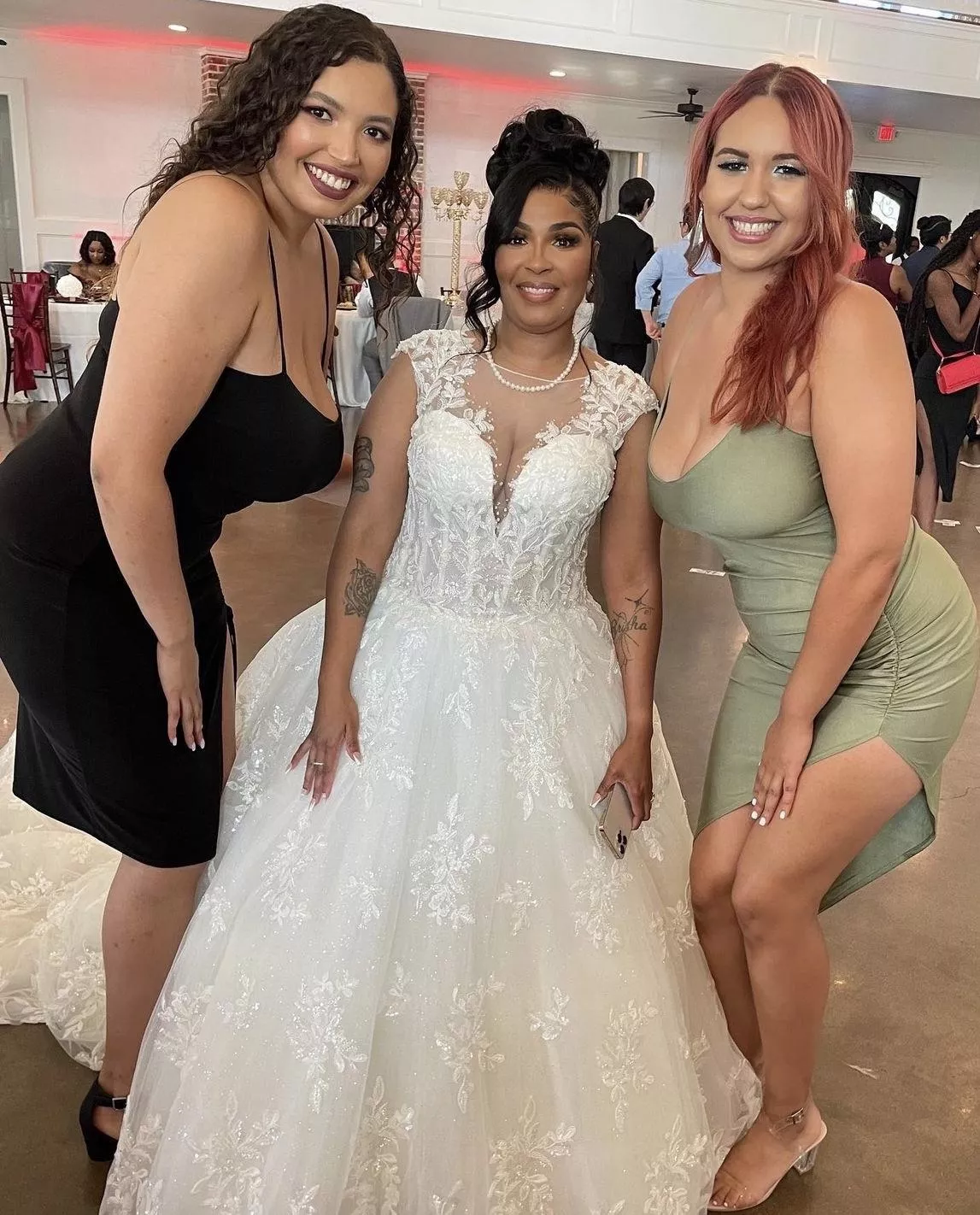 Showing up the bride x 2 posted by DadbodConfidential