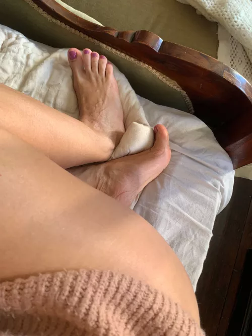 sweater and nothing else OC by MalinaWhispers