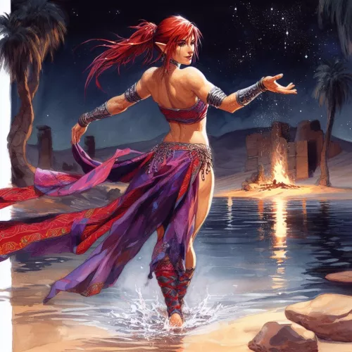 Syrenne [OC, AI] by SaltLifeDPP