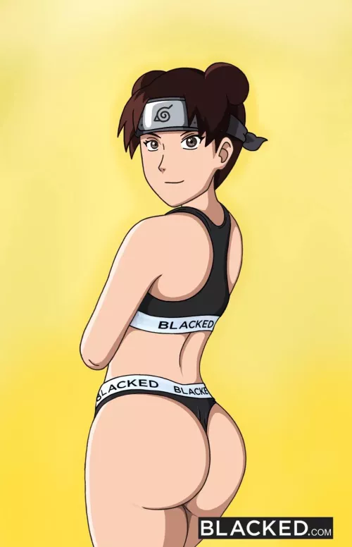 Tenten x blacked by CMIV007