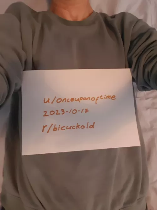 Verification post by onceuponoftime