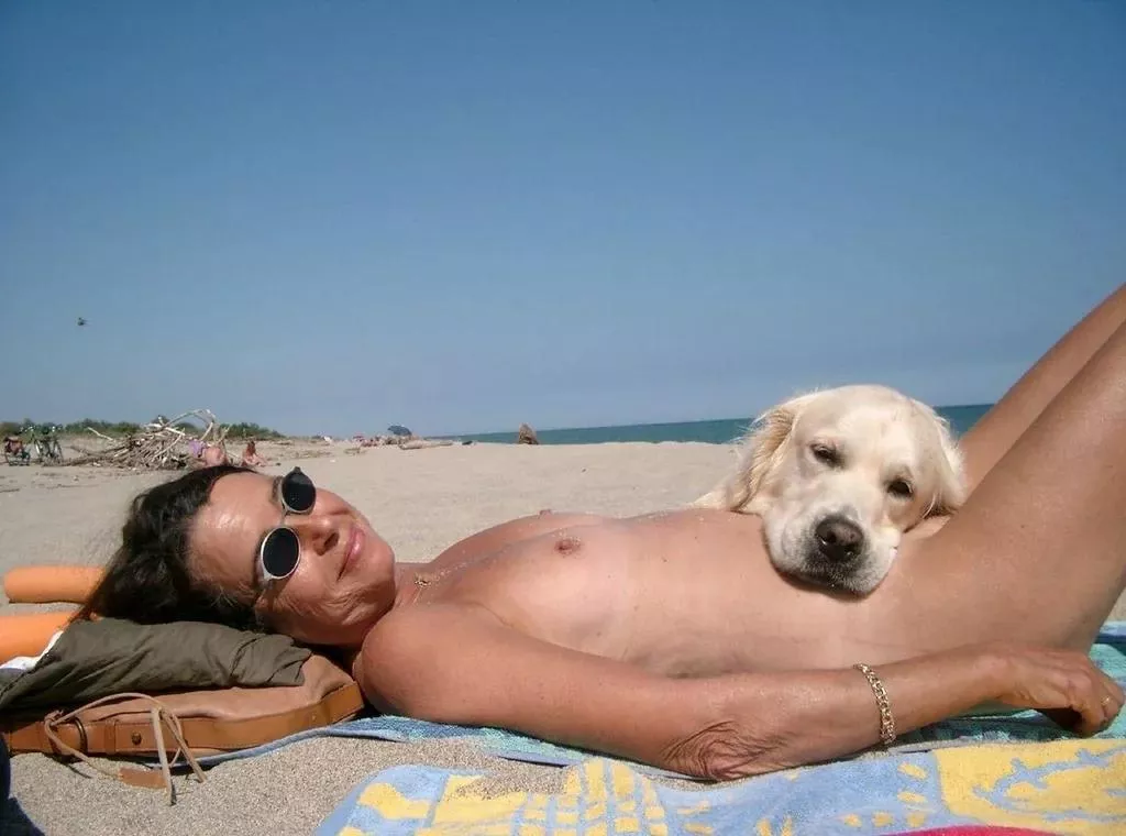 Woman's best friend posted by NaturistPictures