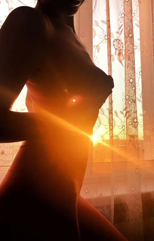 A moment in the sun’s embrace by Nerdbird_OF