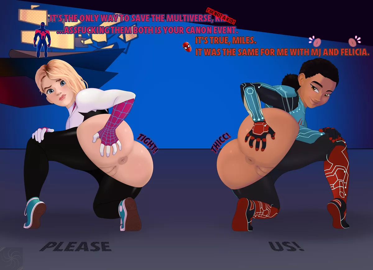 Across the Culoverse (Brorifice) [Across the Spiderverse] posted by PMatty73