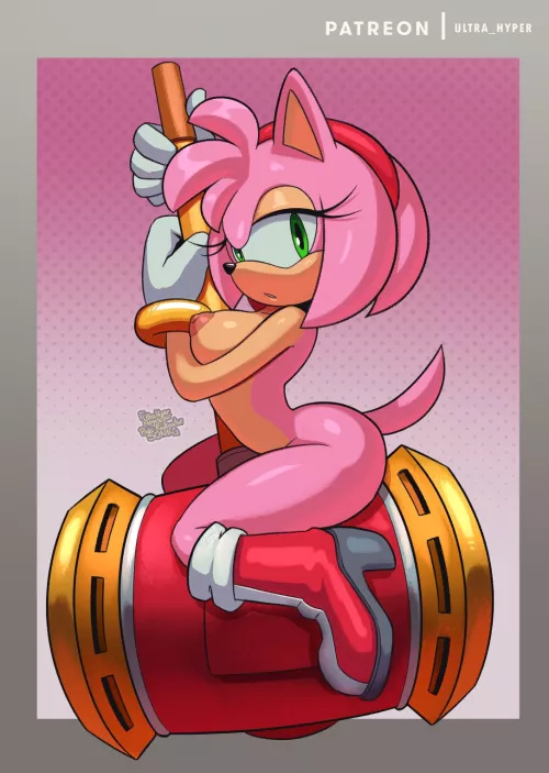 Amy the Superstar (Artist:UltraHyper) by White-Whiskey