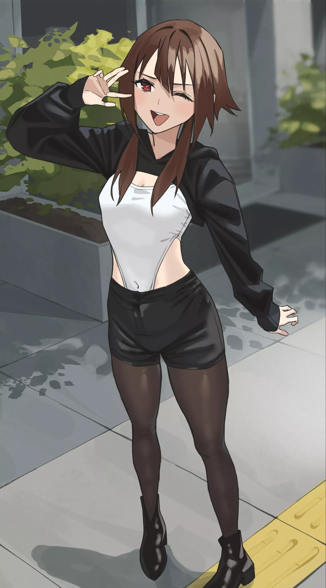 Black panties posted by queshu22